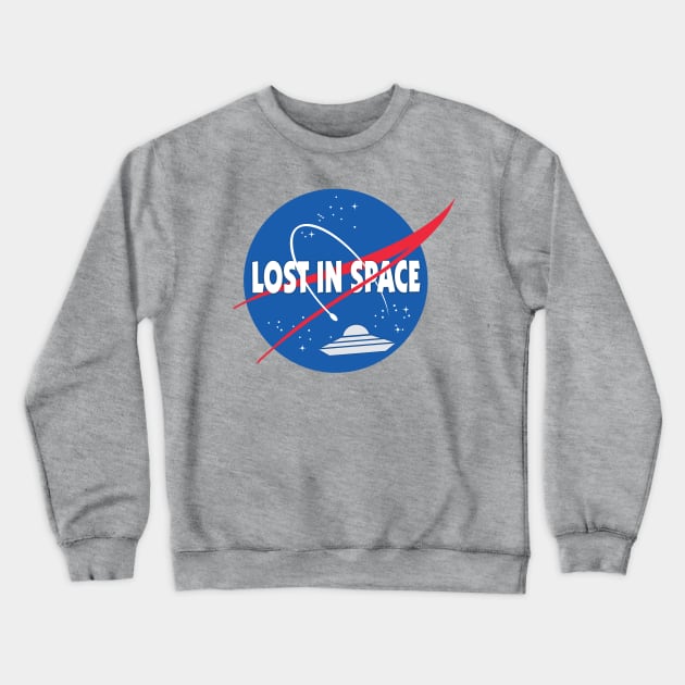 Lost in space NASA mashup Crewneck Sweatshirt by tone